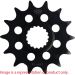 MIKA METALS Front Cs Sprocket Steel 12t-520 Kaw