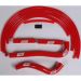 MOTO HOSE Silicone Hose Kit (red)