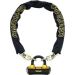 ONGUARD Mastiff 8019l Chain With Boxer U-lock Blk/yel 6 Ft