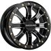 RACELINE Mamba Bdlk Wheel 15x6 4/156 5+1 (+40mm) Blk/machined