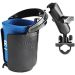 RAM Self-leveling Cup Holder & Cozy W/zinc Coated U-bolt Base