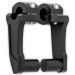 ROX Pivoting Handlebar Riser Black 4" Rise