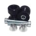 SHOGUN Swingarm Sliders Black