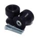 SHOGUN Swingarm Sliders Black