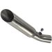 VOODOO Single Shorty Slip-on Exhaust Polished