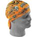 ZAN Flydanna Orange Tribal Skull