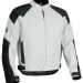 First Gear Rush Textile Jacket Men's Silver/Black (010715)