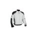 First Gear Rush Textile Jacket Men's Silver/Black (010715)