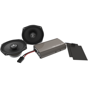 Hogtunes Front Speaker Kit - 225-Watt Amp 225 SG KIT-AA