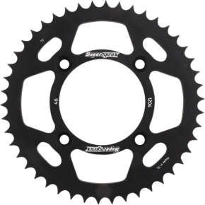 Supersprox Rear Sprocket - Black - Honda - 46 Tooth RAL-1204-46-BLK