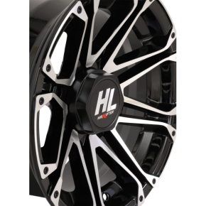 High Lifter Wheel - HL3 - Rear - Gloss Black w/Machined - 14x7 - 4/110 - 2+5 (-47 mm) 14HL03-1111