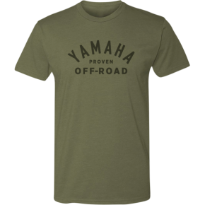 Yamaha Proven Off-Road T-Shirt - Olive Green - Small NP21S-M1800-S