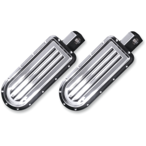 Rear Pegs - Dimpled - Chrome C1243-C