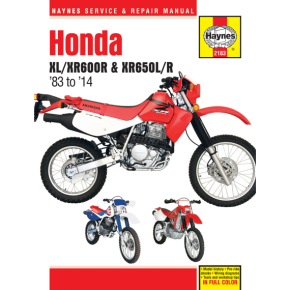 Manual - Honda  XL600R/XR600R M2183