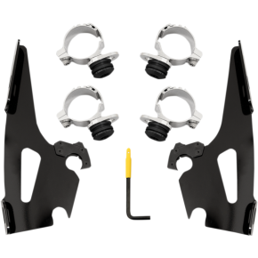 Fats/Slim/Sportshield Mounting Kit - Black - Scout MEB2019