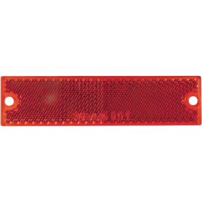 Replacement Rectangular Reflector - Red RE-15RK