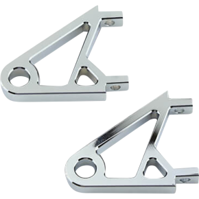 Headlight Bracket - Extra Short - Chrome 220-817