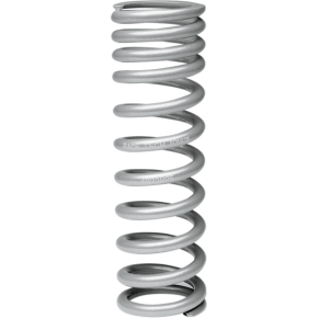 Race Tech Progressively Wound Shock Spring - Gray - P25 - Spring Rate 215 lbs/in - 308 lbs/in