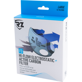 F3 Mask Filter - High Flow - 12 Pack - Medium FL-8175:25653