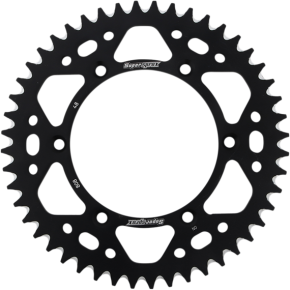 Supersprox Rear Sprocket - Black - Kawasaki/Suzuki - 48 Tooth RAL-808-48-BLK