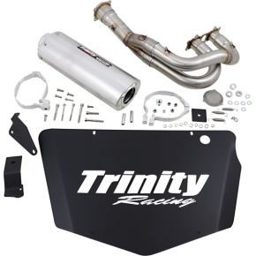 Single Stinger Exhaust - Brushed TR-4172F