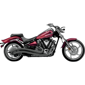 Speedster Swept Exhaust - Black - Raider 2225B