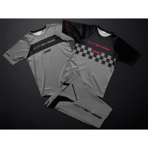 Intense Chex Jersey - Black/Gray - XL 5120-0148