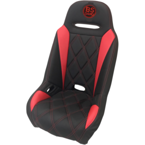 Extreme Seat - Big Diamond - Black/Red EXBURDBDR