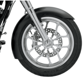 Klock Werks Slicer Front Fender Kit - Black - Steel - 21" KW05-02-0502S