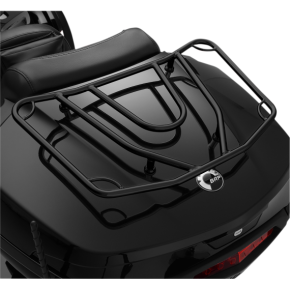 Tour Trunk Luggage Rack - Satin Black 41-355BK