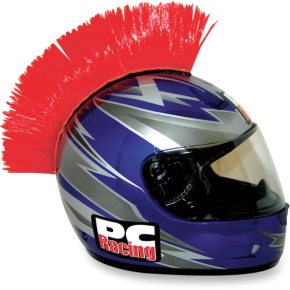 Helmet Mohawk - Red PCHMRED