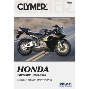 Clymer Manual - Honda CBR600RR '03-'06 CM220