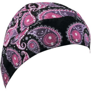 Flydanna® Head Wrap - Purple Paisley Z691