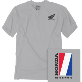 Honda Motorsports T-Shirt - Gray - Medium 25-87302