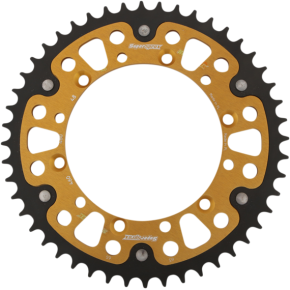 Supersprox Stealth Rear Sprocket - 48 Tooth - Gold - Kawasaki/Suzuki RST-460-48-GLD