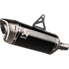 Slip-On Line Muffler - Titanium - Black S-H7SO6-HRTBL