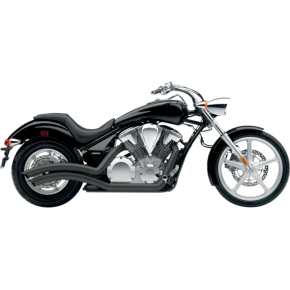 Speedster Swept Exhaust - Black - VT1300 1233B