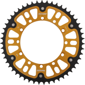 Supersprox Stealth Rear Sprocket - 51 Tooth - Gold - Kawasaki/Suzuki RST-460-51-GLD