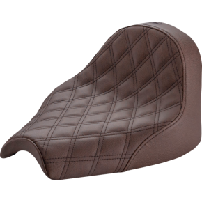 Seat - Renegade Solo - Lattice Stitched - Brown I21-04-002BLS