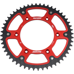 Stealth Rear Sprocket - 52 Tooth - Red - Beta RST-8000-52-RED