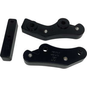 Floorboard Relocators - M8 Softail - Black DKSFTM8-FLB-RLO