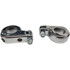 Clamps - 1-1/4" - Chrome MV220