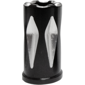 Valve Stem Cap - Rival - Black - Anodized SVC-311-ANO-RIV