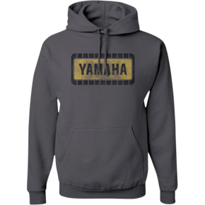 Yamaha Retro Hoodie - Charcoal - Large NP21S-M1971-L