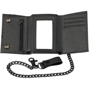 Z1R Leather Wallet - Black - Regular 3070-1118