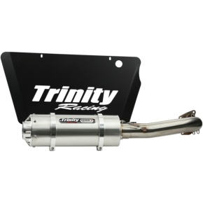 Single Stinger Exhaust - Brushed TR-4171F