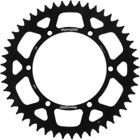 Rear Sprocket - Black - Kawasaki/Suzuki - 49 Tooth RAL-460-49-BLK