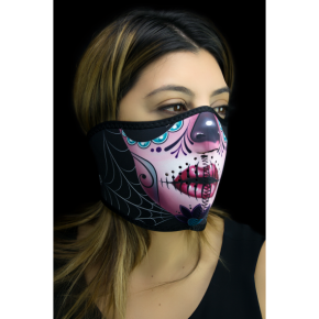 Half Mask - Sugar Skull WNFM082H