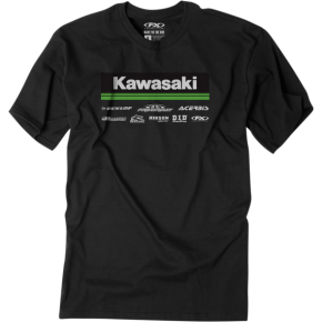 Kawasaki 21 Racewear T-Shirt - Black - XL 24-87126