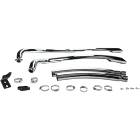 Speedster Swept Exhaust - Chrome - Vulcan 900 4218